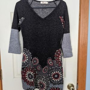Aryeh 3/4 sleeve tunic